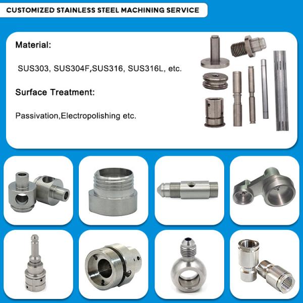 Lightsaber CNC Machining Stainless Steel Parts ISO9001 Certified