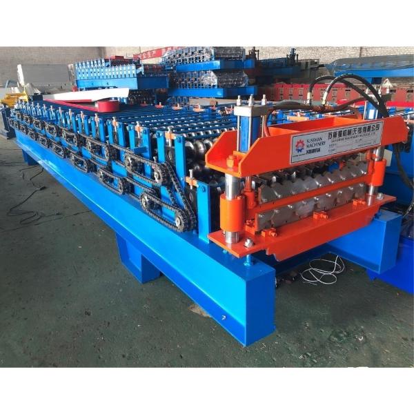 Buy 12m/Min Corrugated Steel Roof Sheet Roll Forming Machine Double Layer  PLC Control at wholesale prices