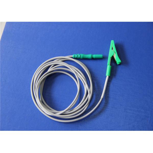 Non-Sterile Alligator Clip Leads Wire With Touchproof Connector 150m Length