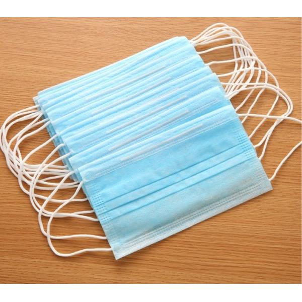 Buy Antiviral Disposable Medical Mask Dual Fixed Strap High Filtration Capacity at wholesale prices