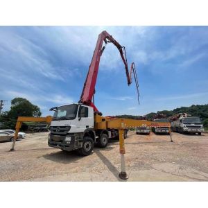Truck Mounted Concrete Pump 56 Meter Used Construction Concrete Machine for