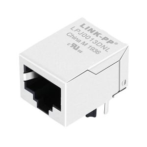Quality Bothhand KLU1S041X LF Compatible LINK-PP LPJ0013DNL 10/100 Base-T RJ45 with Transformer Modular Jack Tab Down Without Led for sale