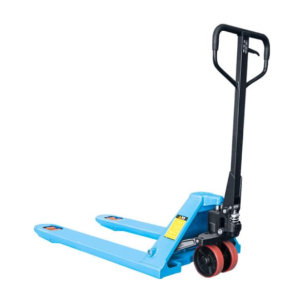 Buy Hydraulic Manual Hand Pallet Truck 2000kg  Blue  Powder Coated Finish at wholesale prices