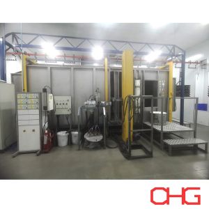 Customizable Automatic Electrostatic Powder Coating Line with Overhead Conveyor