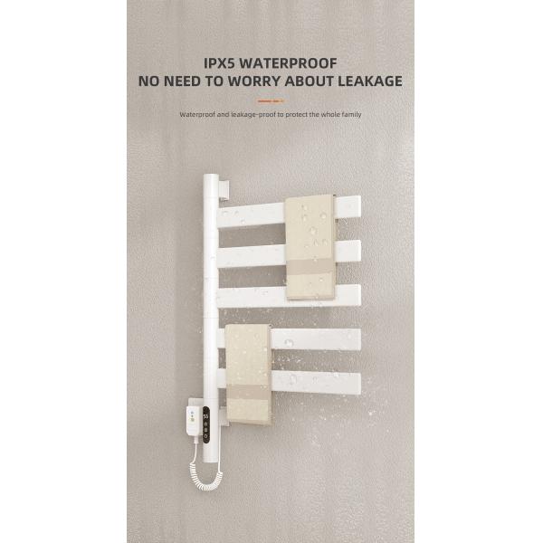 Surface Finishing Stainless Steel Electric Towel Warmer 500W for Bathroom Radiator