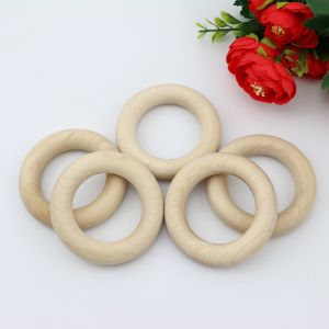 Easy to store high quality durable novel unique wooden toy ring