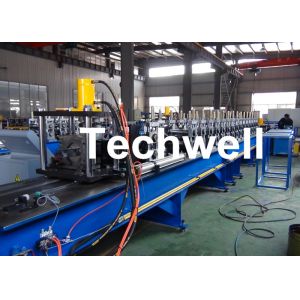Steel Structure Racking Roll Forming Machine For Shelf Rack Beam With Hydraulic