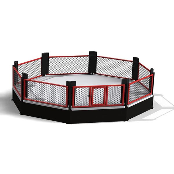 Buy Octagon / Hexagon Mma Rings And Cages Customized Size Grappling Style at wholesale prices