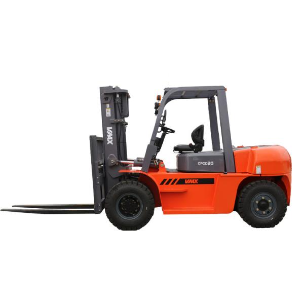 Lifter 8 Ton Diesel Forklift Trucks Fork Lifter Tractor Max Power Building