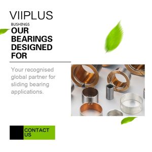 Wear Resistance Vane Pump Bushing Bimetal Bearing Heat Dissipation Characteristi