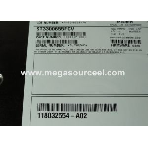 Toshiba 2.5 inch GO 15K 15000 TR/MIN DISQUE DUR SAS MBE2073RC encre TVA