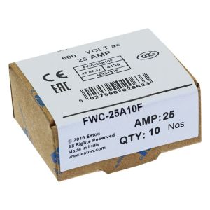 Quality Excellent Cycling Capability And Performance Cramic Fuse Eaton Bussmann 10 X 38 Mm Ferrule Fuse FWC-25A10F for sale