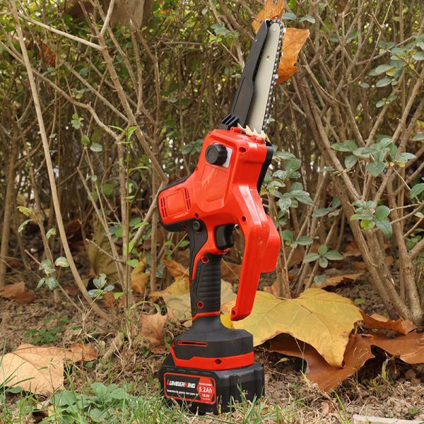Buy Mini Electric Chainsaw 6 Inch 2 Batteries Perfect Gift for Men at wholesale prices