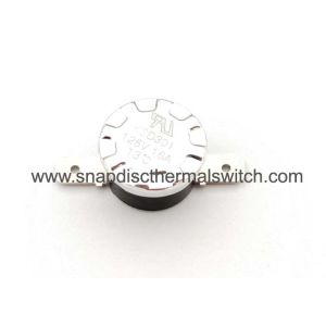 13 Deg C Bimetallic Snap Disc Thermal Switch , Resettable Thermal Cutoff Switch