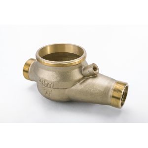 DN15-DN50 Customized Bronze Water Meter Body ISO 9000 Certification