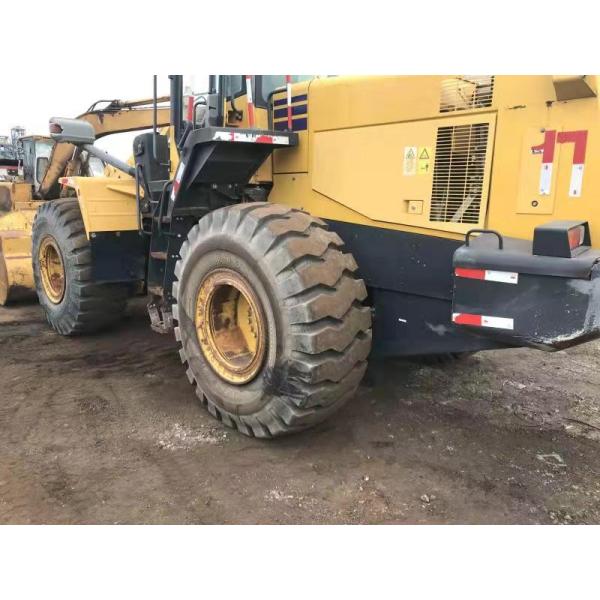 Komatsu WA380 - 6 Hydraulic Second Hand Wheel Loaders Working Weight 17610KG
