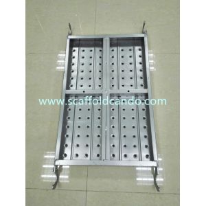 Quality Hooks scaffolding steel plank steel board catwalk working platform galvanized or painted 0.9m,1.2m,1.5m,1.8m,1.829m,2.4m for sale