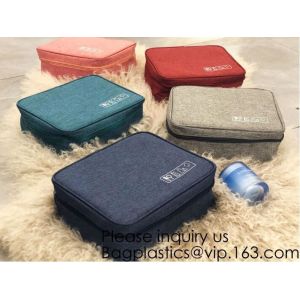 Canvas Toiletry Pouch Travel Makeup Bag Cosmetic Bag,toiletry bag travel makeup