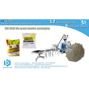 How to pack 1kg slag powder pouch BSTV-650DZ
