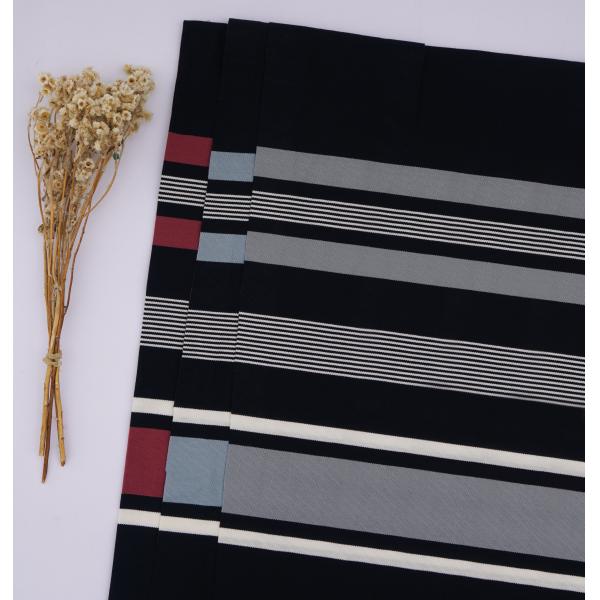 Moisture-Absorbent Breathable And Environmentally Friendly Striped Knit Fabric
