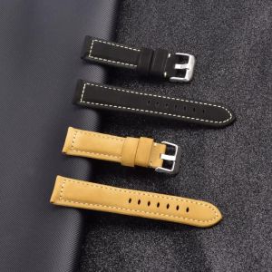 22mm 2 Piece Leather Buckle Strap OEM ODM Available