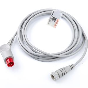 Practical Cable IBP Compatible Mindray To MX 12 Pin Multi Function Grey Color