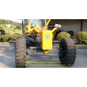 Mini Road Grading Equipment 135hp Motor Grader GR135C With Spare Parts