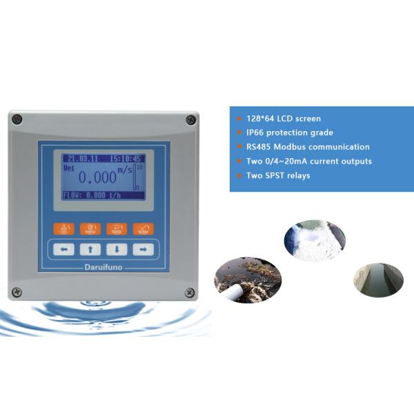 Digital Doppler Flow Meter RS485 For The Measurement Of Fluid Velocity