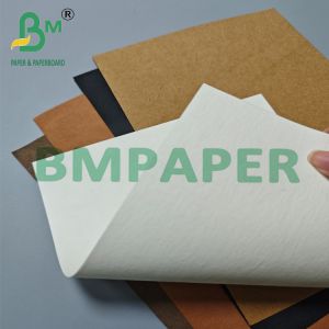 0.55mm 0.8mm Colorful Textured Wahsable Kraft Fabric For Handbag