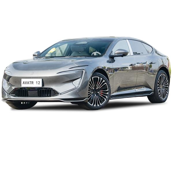 Buy 2025 Pure Master EV Changan Avatr 12 Electric Car for Huawei Integral Body Cabin Structure Electric Rear Window at wholesale prices