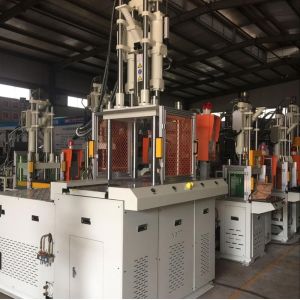 Factory 45T VERTICAL Dual Slip Table Direct Plastic Injection Machine