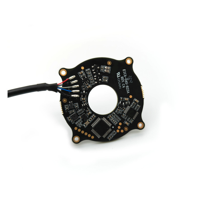 Environmentally Friendly Inductive Rotary Encoder High Precision ASIC Circuit