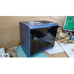 Blue 160mm CPU 0.8mm SPCC Aluminium ATX Case