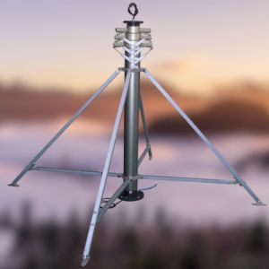 Alu 18M Lightweight Mobile Aluminium Telescopic Mast