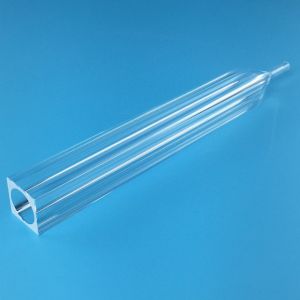 Conical Quartz Tube Customized Shape And Dimension