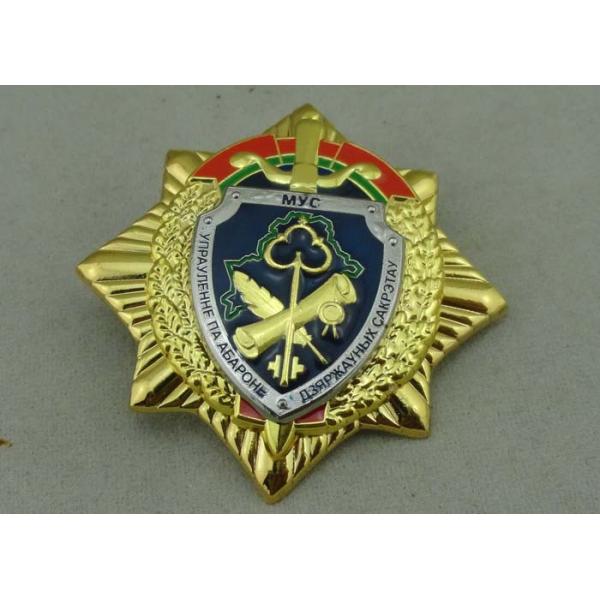 Buy Customized Troops Souvenir Badges Hard Enamel Award Badges at wholesale prices