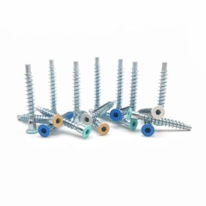 Thread Straight Repair Furniture Screws Countersunk Head Self Tapping Roller