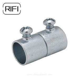 China Galvanized Set Screw EMT Coupling Customize For EMT Conduit on sale