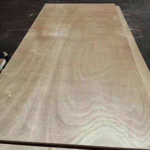 BB Grade Okoume Hardwood Ply Sheets 2 Times Hot Press One Side Wood Veneer