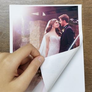 Anti Break A3 PET 135gsm Glossy Sticker Photo Paper