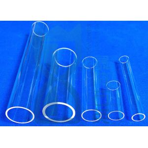 1750℃ Ultraviolet Lamps Fused Quartz Test Tube