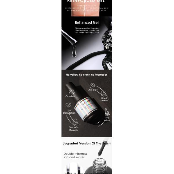 Soak Off Long Lasting Nail Strengthener Treatment Natural Vegan Formula Strengthen Nails