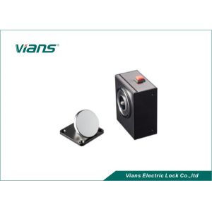 China Wall Mount Magnetic Fire Door Holder , Electromagnetic Door Holder For Fire Door on sale