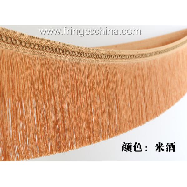 Latest decorative OEM custom design tassel fringe for curtain cushion trimmings