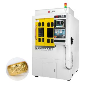 Seven axis jewelry making machine for versatile and customizable jewelry designs