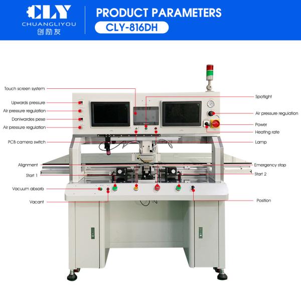2020 New Model Hot Bar Pressing/LCD Bonding Machine Tab/Acf/FPC LCD for TV