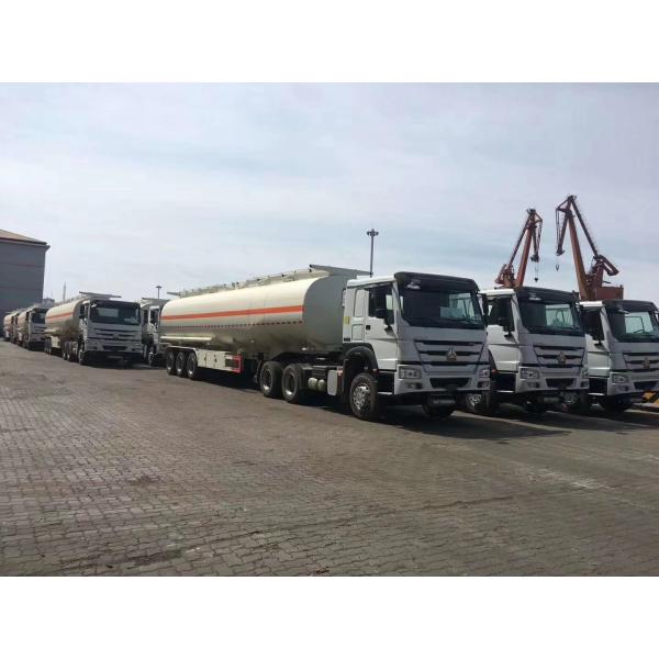 Factory fuel tanker trailer price 3 axle 45000 liters oil tanker semi trailer
