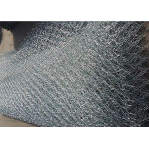 Galvanized Stainless Steel Hexagonal Wire Mesh Anti Corrosion 5m To 50m