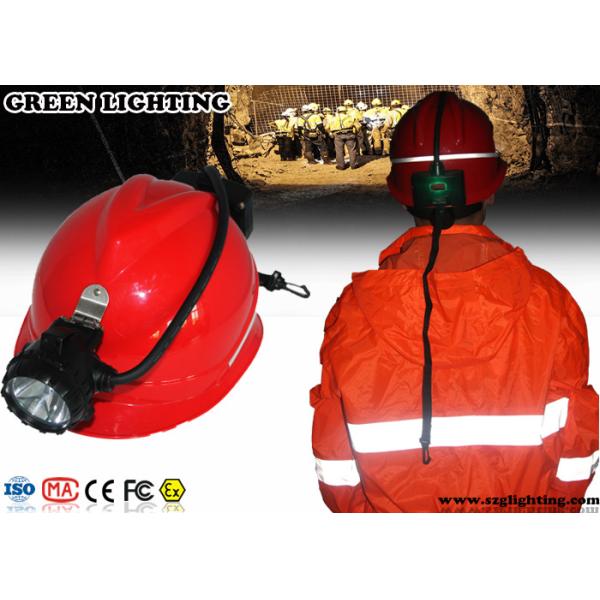 Buy High Power Miners Cap Lamp With Rear Warning Light 15000 Lux Brightness at wholesale prices