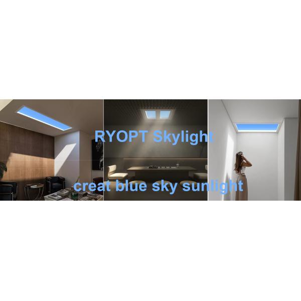 Circadian Lighting Fake Window Light 160W 2200-7800K Simulates Different Colors Of The Day